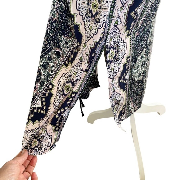 Cupcakes & Cashmere Leela Lace-up Midi Dress Size Small - Picture 6 of 15